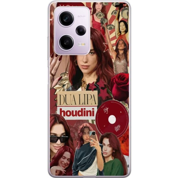 Xiaomi Redmi Note 12 Pro Läpinäkyvä kuori Dua Lipa – Fashion & Style Edit