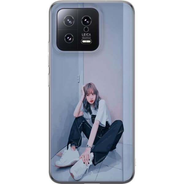 Xiaomi 13 Gjennomsiktig deksel Lisa from Blackpink – K-pop Style Icon