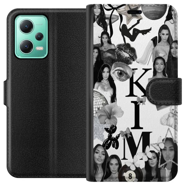 Xiaomi Redmi Note 12 Lommeboketui Kim Kardashian – Aesthetic Look 2025