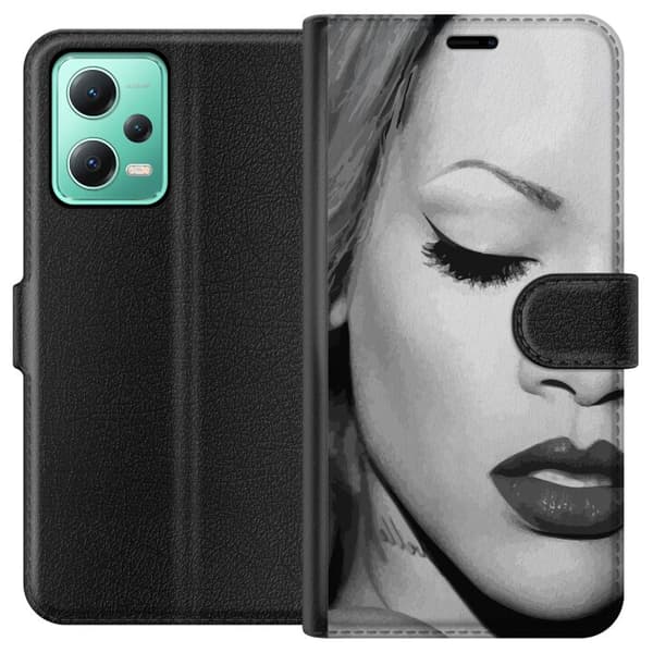 Xiaomi Redmi Note 12 Lommeboketui Rihanna – Aesthetic Edit 2025