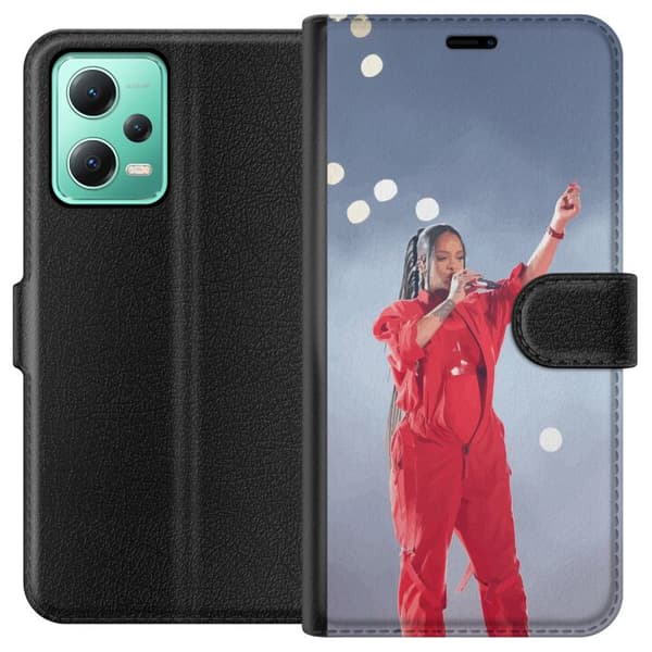 Xiaomi Redmi Note 12 Tegnebogsetui Rihanna – Trendsetting Looks & Style