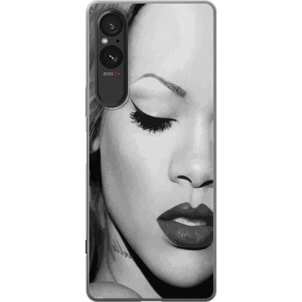 Sony Xperia 5 V Genomskinligt Skal Rihanna – Aesthetic Edit 2025