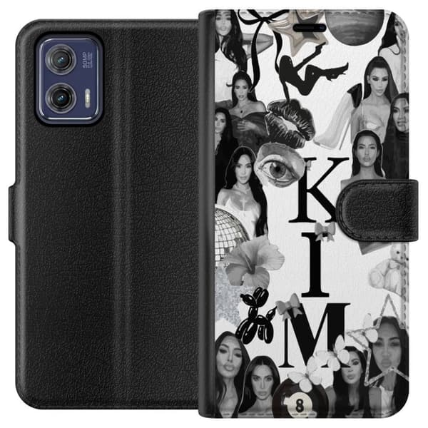Motorola Moto G73 Tegnebogsetui Kim Kardashian – Aesthetic Look 2025