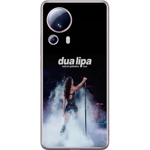 Xiaomi 13 Lite Läpinäkyvä kuori Dua Lipa – Signature Looks & Vibes