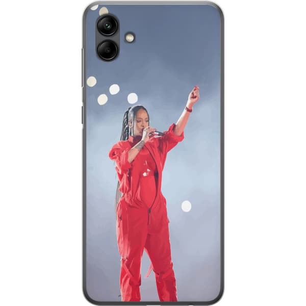 Samsung Galaxy A05 Läpinäkyvä kuori Rihanna – Trendsetting Looks & Style