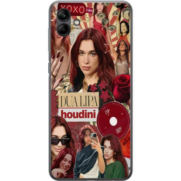 Samsung Galaxy A05 Genomskinligt Skal Dua Lipa – Fashion & Style Edit