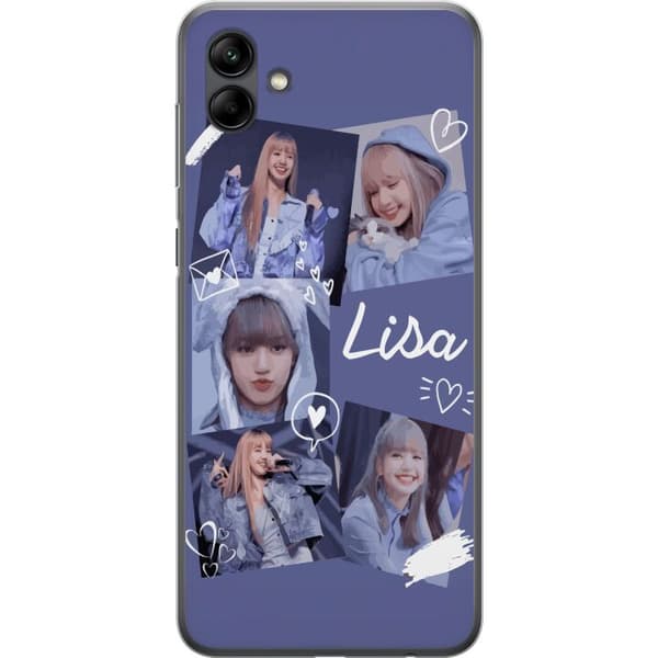 Samsung Galaxy A05 Genomskinligt Skal Lisa Blackpink – Aesthetic K-pop Queen