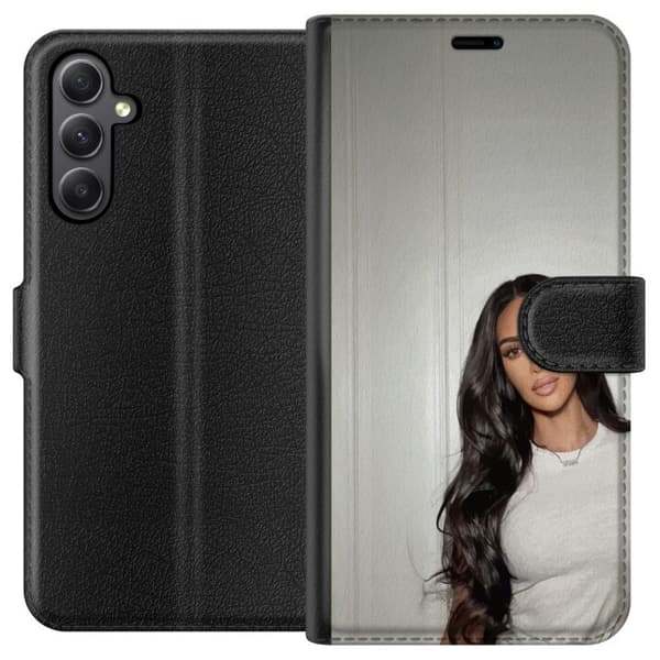 Samsung Galaxy S23 FE Plånboksfodral Kim Kardashian – Iconic Style Collection