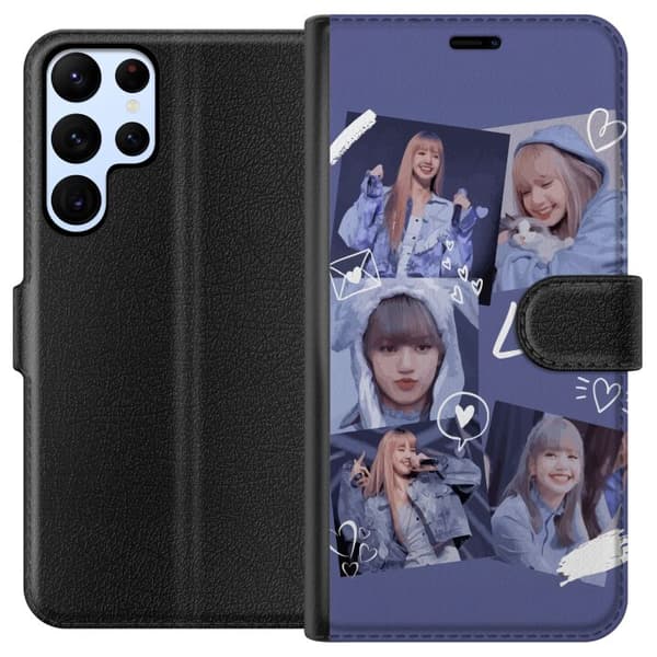Samsung Galaxy S24 Ultra Lommeboketui Lisa Blackpink – Aesthetic K-pop Queen