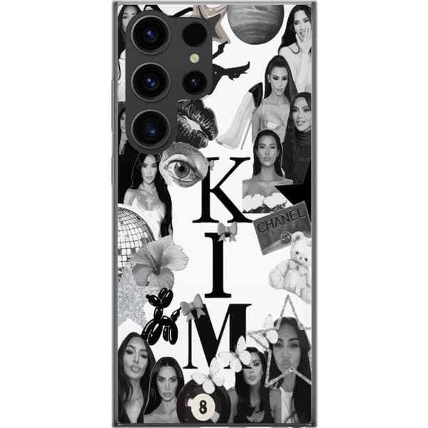 Samsung Galaxy S24 Ultra Gjennomsiktig deksel Kim Kardashian – Aesthetic Look 2025