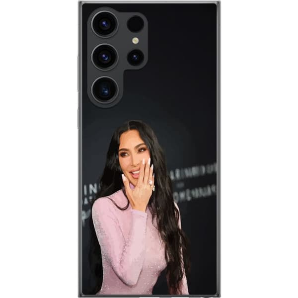 Samsung Galaxy S24 Ultra Gennemsigtig cover Kim Kardashian – Trending Outfits 2025