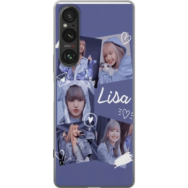 Sony Xperia 1 VI Gennemsigtig cover Lisa Blackpink – Aesthetic K-pop Queen
