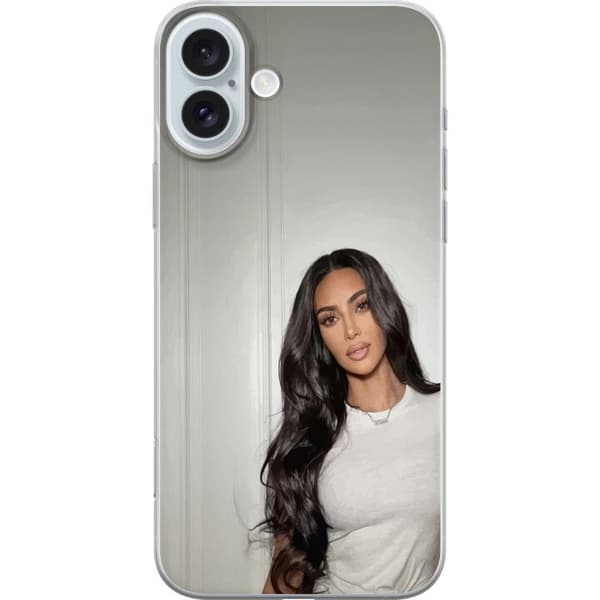 Apple iPhone 16 Plus Läpinäkyvä kuori Kim Kardashian – Iconic Style Collection