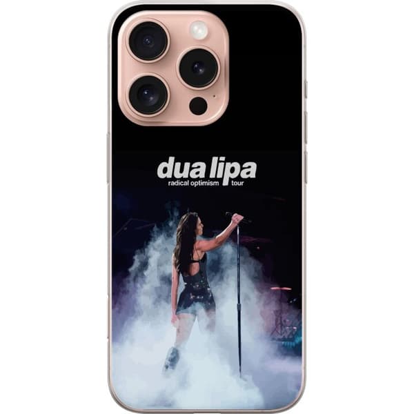 Apple iPhone 16 Pro Gjennomsiktig deksel Dua Lipa – Signature Looks & Vibes