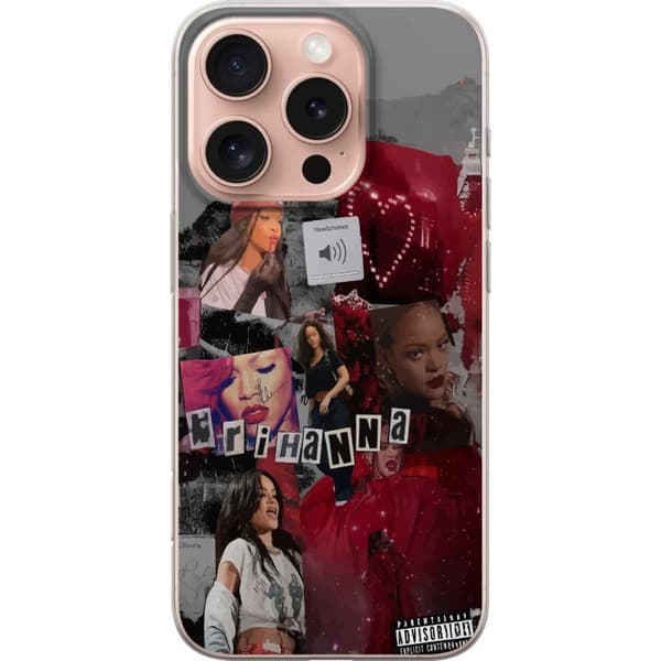 Apple iPhone 16 Pro Gjennomsiktig deksel Rihanna – Iconic Fashion Moments