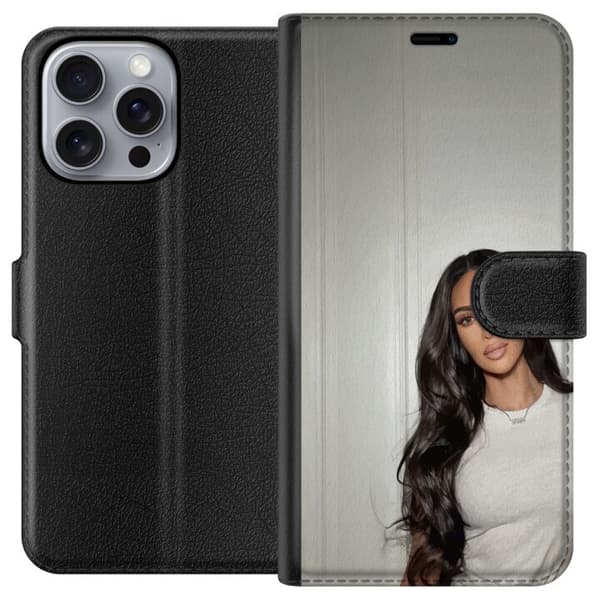 Apple iPhone 16 Pro Max Tegnebogsetui Kim Kardashian – Iconic Style Collection