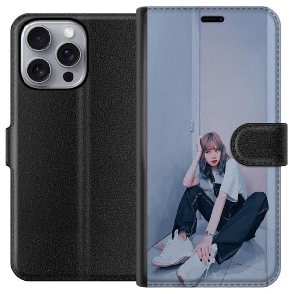 Apple iPhone 16 Pro Max Tegnebogsetui Lisa from Blackpink – K-pop Style Icon