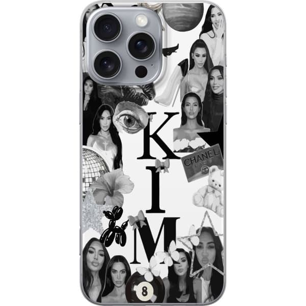 Apple iPhone 16 Pro Max Genomskinligt Skal Kim Kardashian – Aesthetic Look 2025