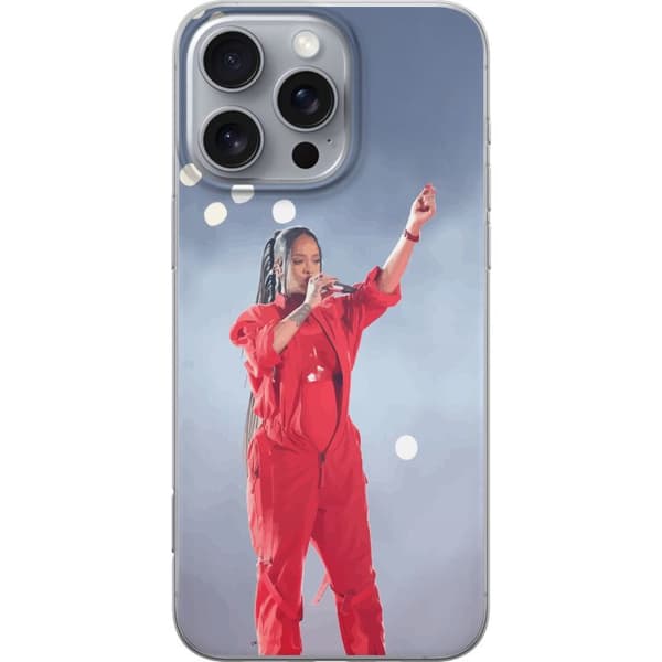 Apple iPhone 16 Pro Max Gennemsigtig cover Rihanna – Trendsetting Looks & Style