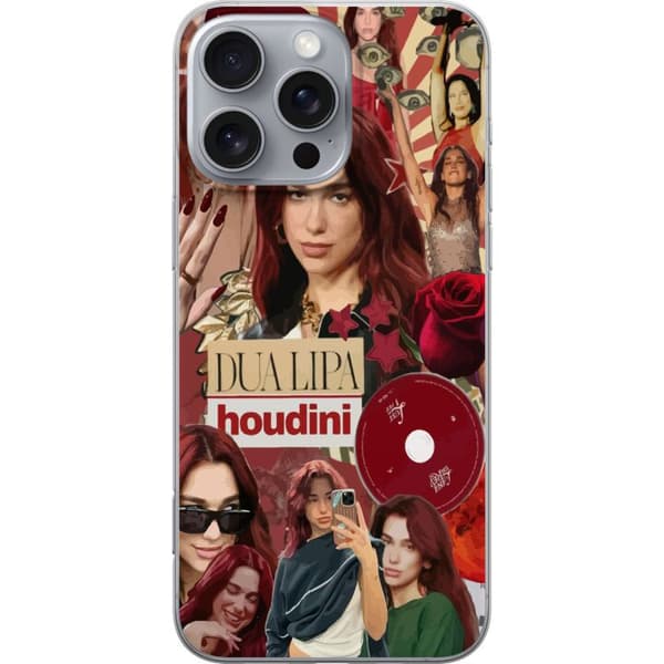 Apple iPhone 16 Pro Max Genomskinligt Skal Dua Lipa – Fashion & Style Edit