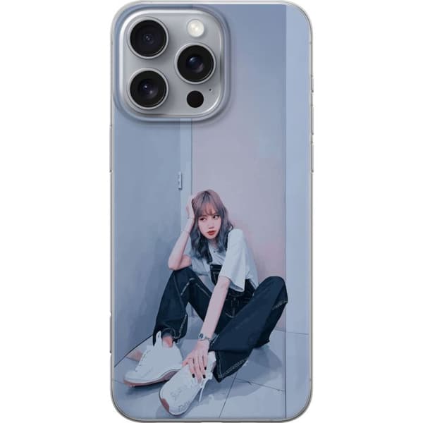 Apple iPhone 16 Pro Max Gennemsigtig cover Lisa from Blackpink – K-pop Style Icon