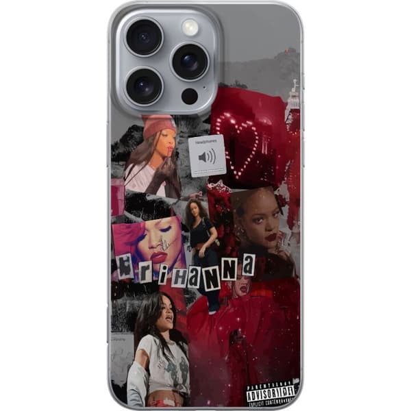 Apple iPhone 16 Pro Max Gennemsigtig cover Rihanna – Iconic Fashion Moments