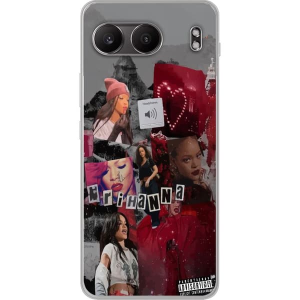 OnePlus Nord 4 Läpinäkyvä kuori Rihanna – Iconic Fashion Moments