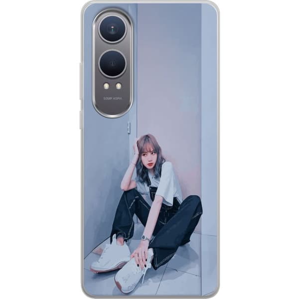 OnePlus Nord CE4 Lite Gjennomsiktig deksel Lisa from Blackpink – K-pop Style Icon