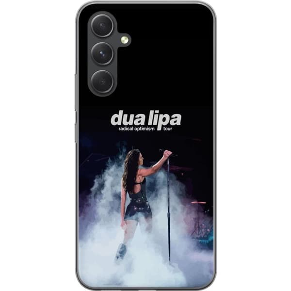 Samsung Galaxy S24 FE Gjennomsiktig deksel Dua Lipa – Signature Looks & Vibes