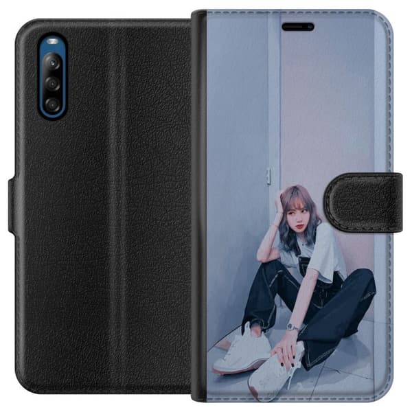 Sony Xperia L4 Tegnebogsetui Lisa from Blackpink – K-pop Style Icon