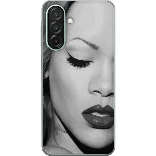 Samsung Galaxy A26 Gjennomsiktig deksel Rihanna – Aesthetic Edit 2025