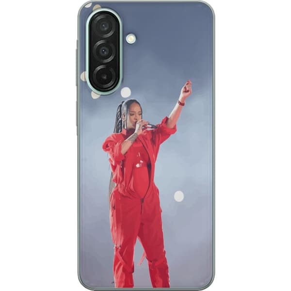 Samsung Galaxy A26 Genomskinligt Skal Rihanna – Trendsetting Looks & Style