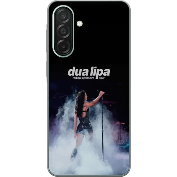 Samsung Galaxy A26 Gjennomsiktig deksel Dua Lipa – Signature Looks & Vibes