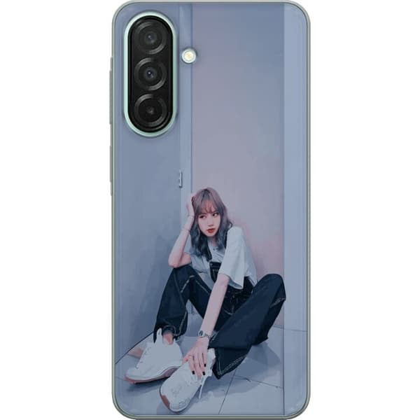 Samsung Galaxy A26 Genomskinligt Skal Lisa from Blackpink – K-pop Style Icon