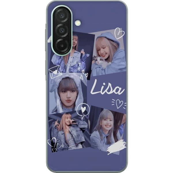 Samsung Galaxy A26 Läpinäkyvä kuori Lisa Blackpink – Aesthetic K-pop Queen