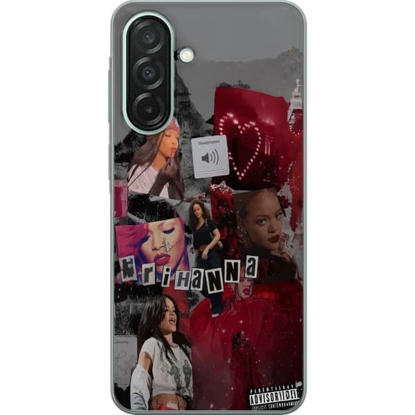 Samsung Galaxy A26 Gjennomsiktig deksel Rihanna – Iconic Fashion Moments