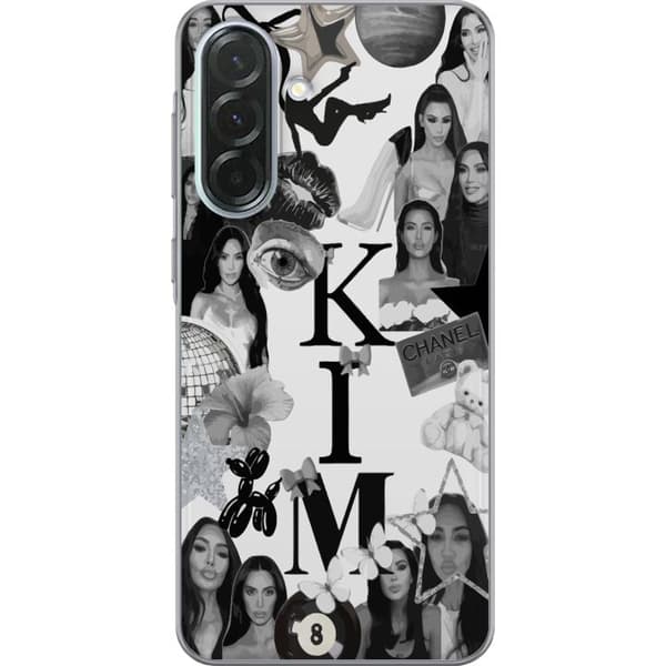 Samsung Galaxy A36 Gjennomsiktig deksel Kim Kardashian – Aesthetic Look 2025