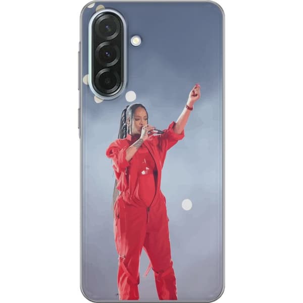 Samsung Galaxy A36 Genomskinligt Skal Rihanna – Trendsetting Looks & Style