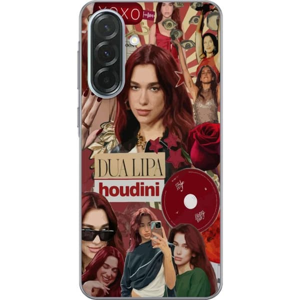 Samsung Galaxy A36 Gjennomsiktig deksel Dua Lipa – Fashion & Style Edit
