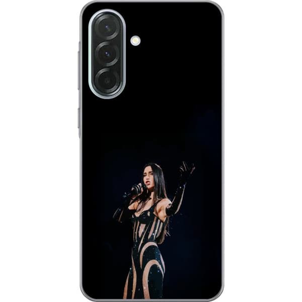 Samsung Galaxy A36 Gennemsigtig cover Dua Lipa – Pop Star Aesthetic