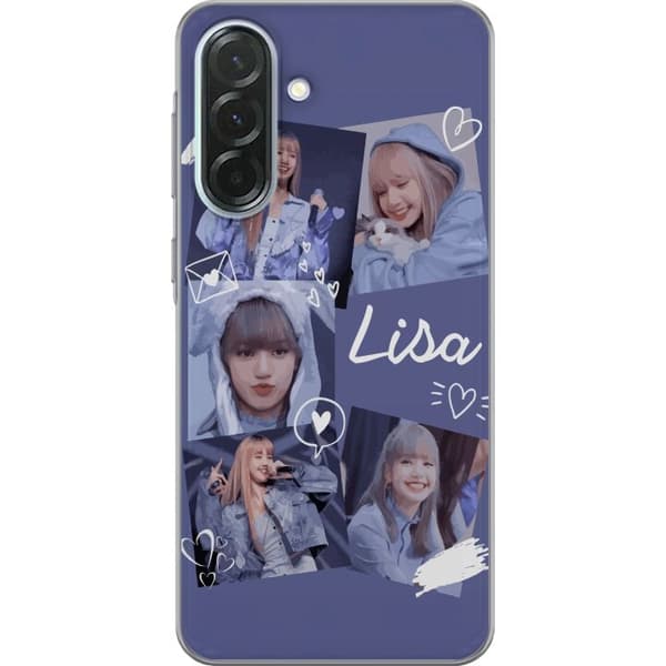 Samsung Galaxy A36 Gennemsigtig cover Lisa Blackpink – Aesthetic K-pop Queen