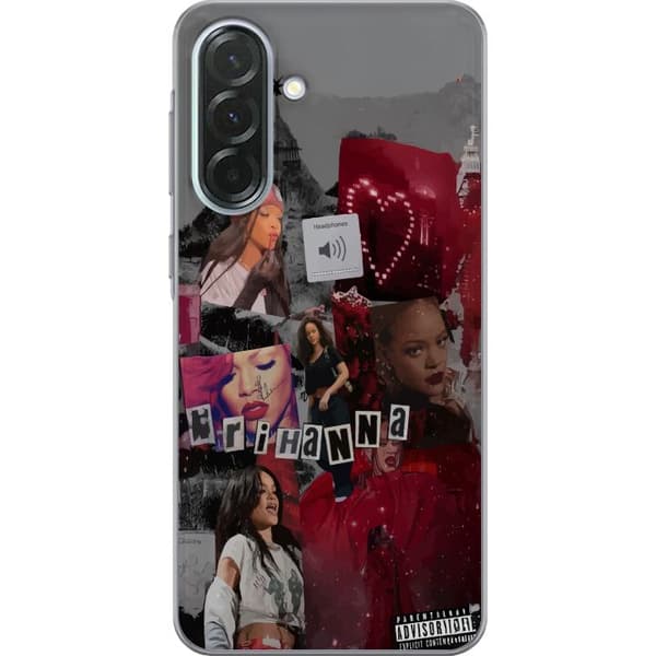Samsung Galaxy A36 Gjennomsiktig deksel Rihanna – Iconic Fashion Moments