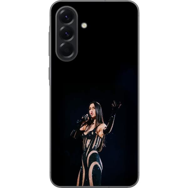 Samsung Galaxy A56 Genomskinligt Skal Dua Lipa – Pop Star Aesthetic