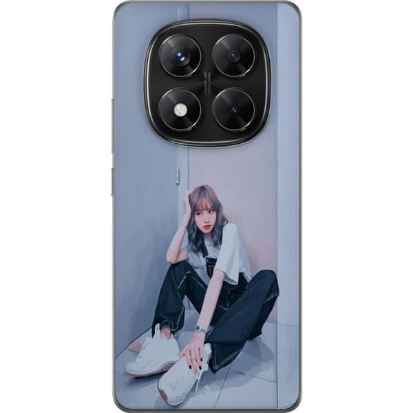 Xiaomi Redmi Note 14 Pro Gennemsigtig cover Lisa from Blackpink – K-pop Style Icon