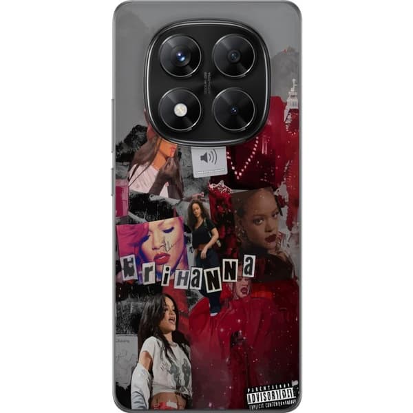 Xiaomi Redmi Note 14 Pro Gennemsigtig cover Rihanna – Iconic Fashion Moments