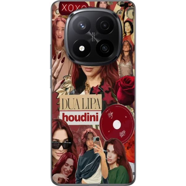 Xiaomi Redmi Note 14 Pro+ Gjennomsiktig deksel Dua Lipa – Fashion & Style Edit