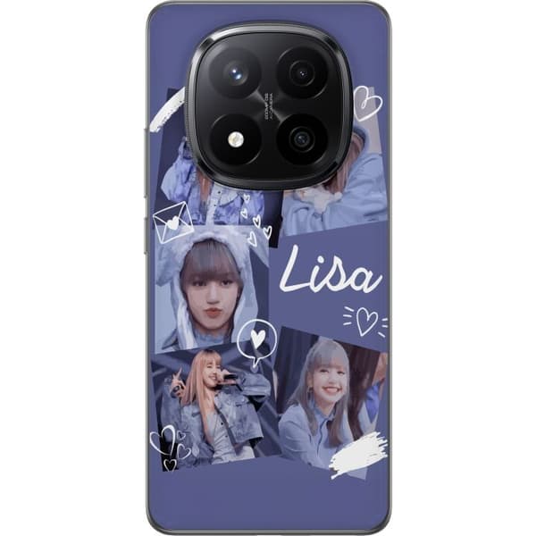 Xiaomi Redmi Note 14 Pro+ Gennemsigtig cover Lisa Blackpink – Aesthetic K-pop Queen