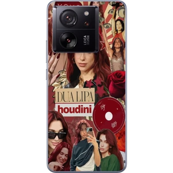 Xiaomi 13T Genomskinligt Skal Dua Lipa – Fashion & Style Edit