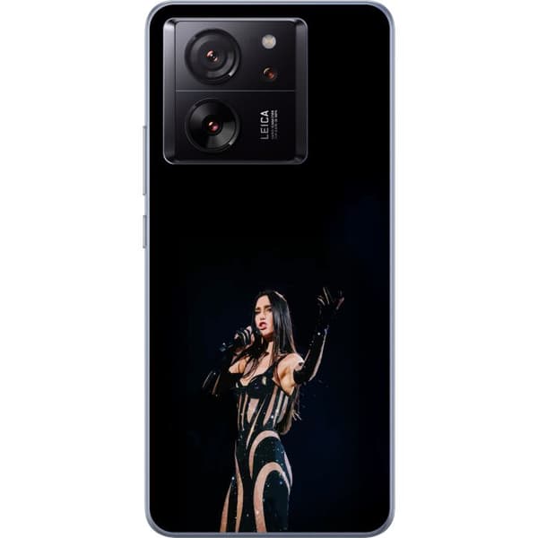 Xiaomi 13T Gjennomsiktig deksel Dua Lipa – Pop Star Aesthetic