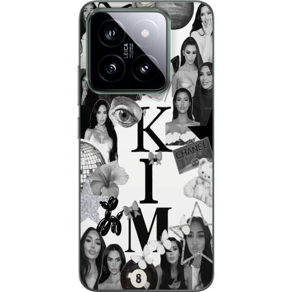 Xiaomi 14 Gjennomsiktig deksel Kim Kardashian – Aesthetic Look 2025
